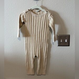 Kate Quinn Cream Cable Knit Bodysuit